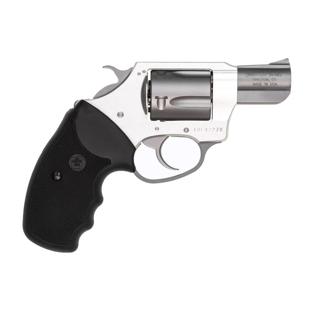 Charter Arms Undercover Lite 38 Special Revolver - 5 Rounds | 2" Barrel | Polymer Grips | Gray | 3-Dot Sights