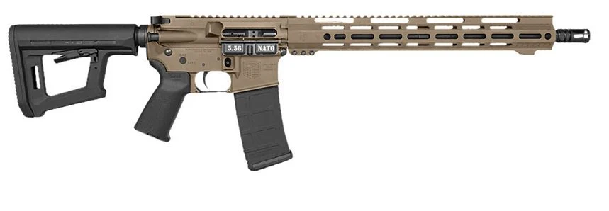 Diamondback DB15 Carbon 5.56 NATO 16" 30-RD FDE Semi-Auto Rifle - 30+1 Rounds | 16" Barrel