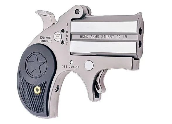 Bond Arms Stubby .22 LR 2.2" Matte Stainless - 2 Rounds | 2.2" Barrel