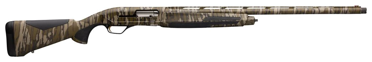 Browning Maxus II Shotgun 12 Gauge, 3 1/2" Chamber, 26" Barrel, Mossy Oak Original Bottomland 4 Rounds - 4+1 Rounds | 26" Barrel | 3.5" Chamber | Mossy Oak Bottomlands Stock | Synthetic