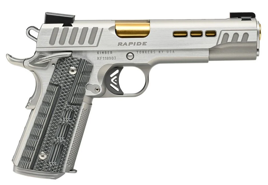 Kimber 1911 Dawn 10MM 8RD - 8 Rounds | 5" Barrel | Stainless/Silver