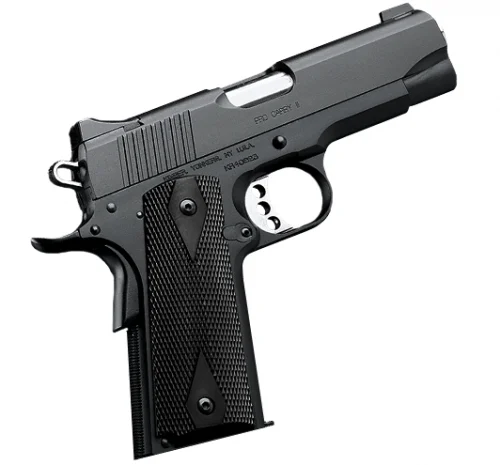 Kimber Pro Carry II 7+1 45ACP 4" - 7+1 Rounds | 4" Barrel | Polymer Grips | Blue/Black | 3-Dot Sights