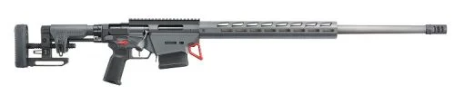 Ruger Precision Gray 6mm Creedmoor Bolt Action Rifle - 10 Rounds | 26" Barrel | Folding Stock | Synthetic | Blue/Black