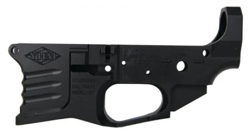 YHM AR-15 Stripped Billet 223 Remington/5.56 NATO Lower Receiver - Blue/Black