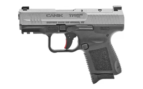 Canik TP9 Elite Subcompact 9mm Pistol - 15+1 Rounds | 3.6" Barrel | Stainless/Silver