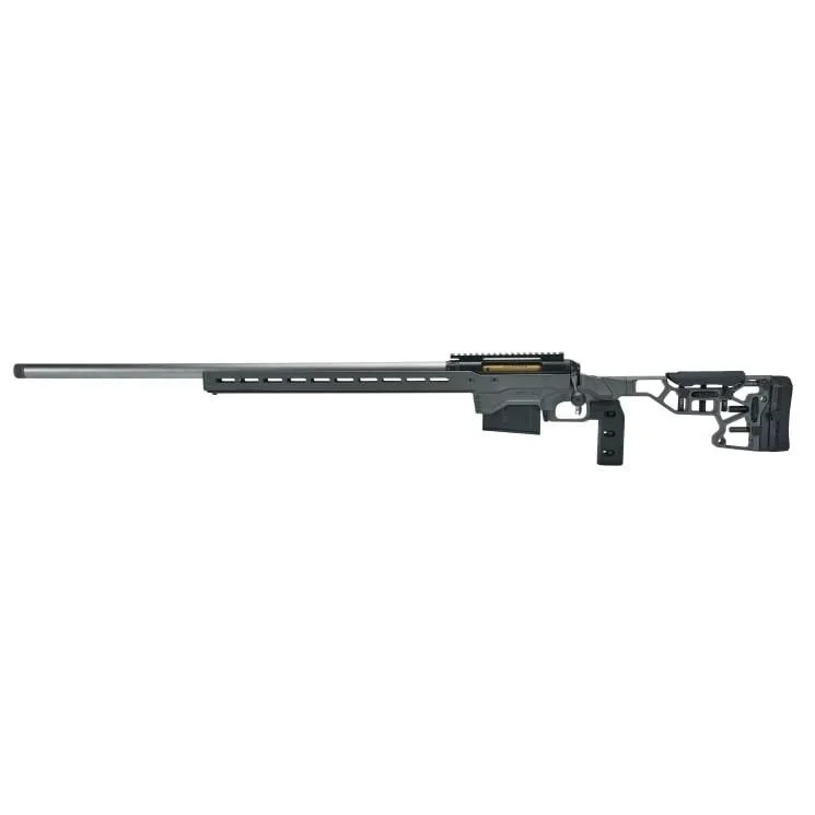 Savage Arms 110 Elite Precision Left Hand 300 Winchester Magnum Bolt Action Rifle - 5 Rounds | 30" Barrel | Gray Stock | Synthetic | Blue/Black