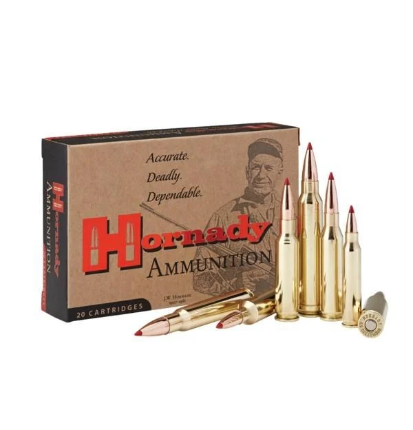 Hornady Match ELD Match 308 Winchester Ammo 168gr20 Round Box - Brass Casing