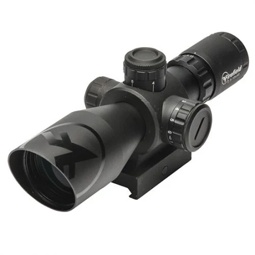 Firefield Barrage 2.5-10x 40mm Rifle Scope - 16-4mm Eye Relief | 34.86-11.53 ft @ 100 yds Field of View | 2.5-10x Adjustable Magnification | 8.07" Length