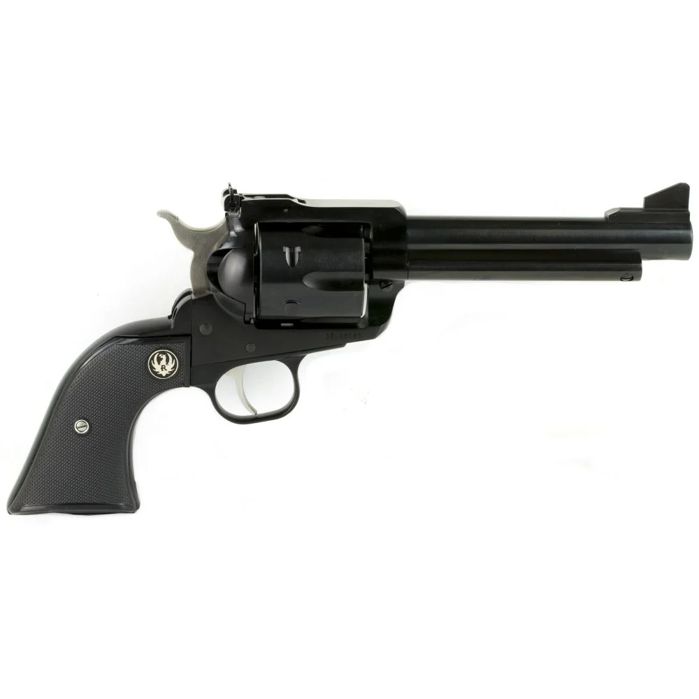 Ruger Blackhawk 45 Long Colt Revolver - 6 Rounds | 5.5" Barrel | Polymer Grips | Blue/Black | Adjustable Sights