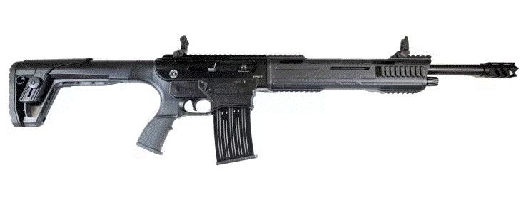 Silver Eagle Tac-LC AR-Style Semi-Auto 12 Gauge Shotgun - 5 Rounds | 19.5" Barrel | 3" Chamber | Fixed Stock | Synthetic
