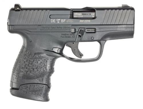 Walther Arms PPS M2 LE Edition 9mm Pistol - 8+1 Rounds | 3.18" Barrel | Polymer Grips | Blue/Black | 3-Dot Sights
