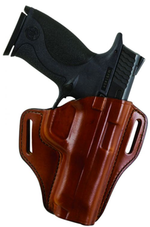Bianchi 23966 Remedy Tan Leather Belt Springfield XD-S Right Hand - Tan Color | Small Frame Revolver Gun Mod | Leather Material | Belt Type