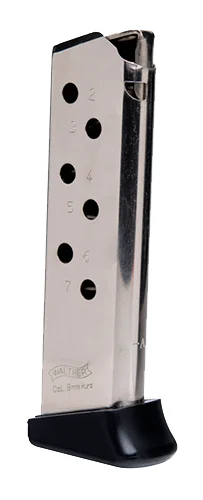 Walther Arms PPK/S 380 ACP 7 rd Stainless Finish wit - 380 ACP Caliber | 7 Rounds | Polymer | OEM Origin