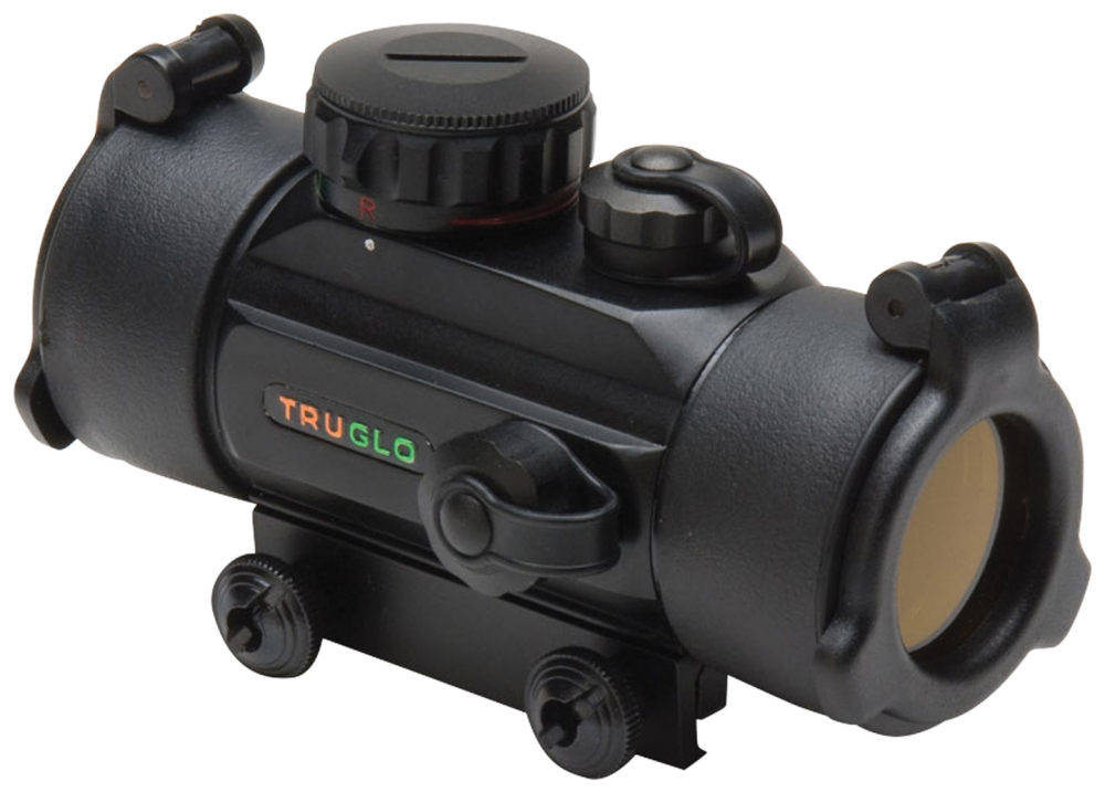 TruGlo Traditional 1x Red Dot Sight - CR2032 Battery | Unlimited Eye Relief | Wide Field of View | 1x Fixed Magnification