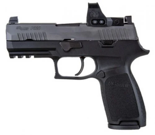 Sig Sauer P320 RXP Compact 9mm Semi Auto Pistol LE/MIL/IOP - 15 Rounds | 4.7" Barrel | Stainless/Silver