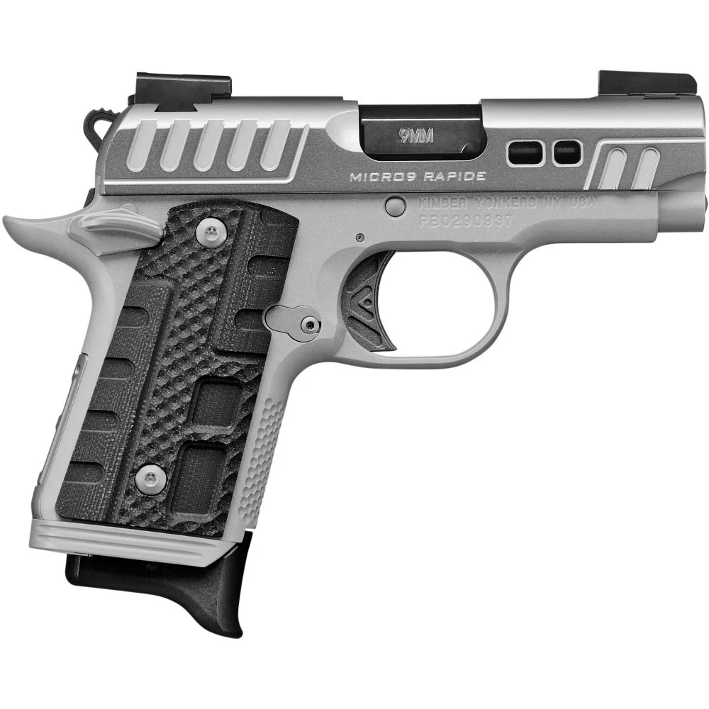 Kimber Micro 9 Rapide Black Ice 9mm Pistol - 7 Rounds | 3.15" Barrel | Composite Grips