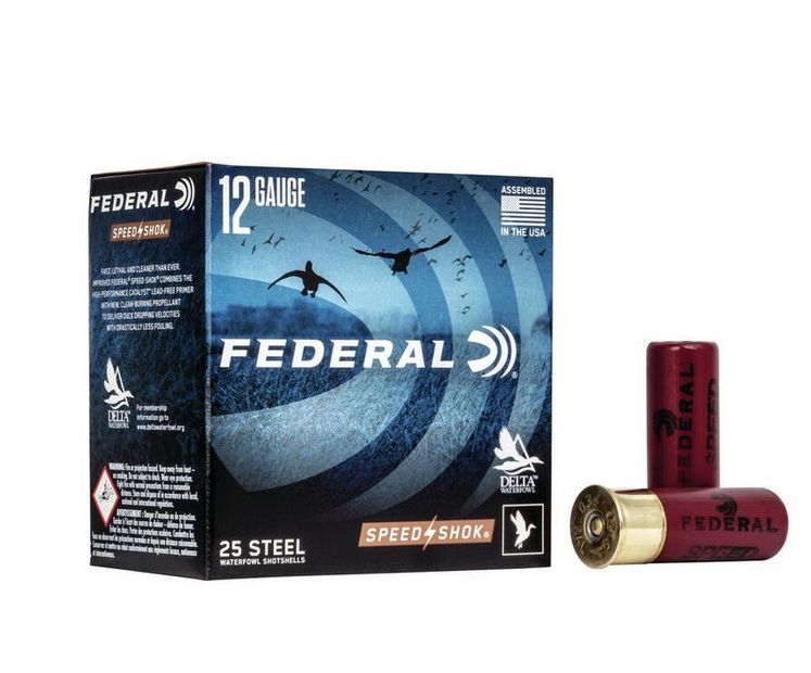 Federal Speed-Shok Steel 12 GA 3" 1 1/4 oz #3 shot25rd box