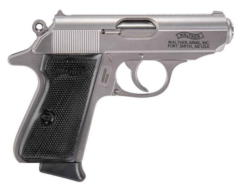 Walther Arms PPK/S 32 ACP Semi Auto Pistol - 7+1 Rounds | 3.3" Barrel | Stainless/Silver