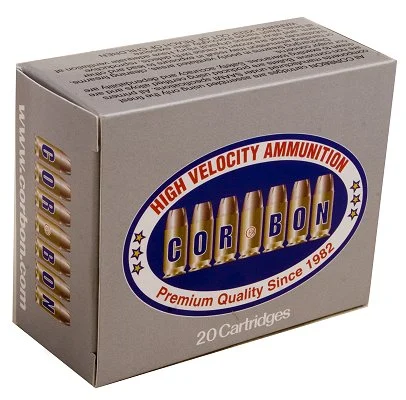 Corbon 45 ACP 200 Grain Jacketed Hollow Point - Brass Casing