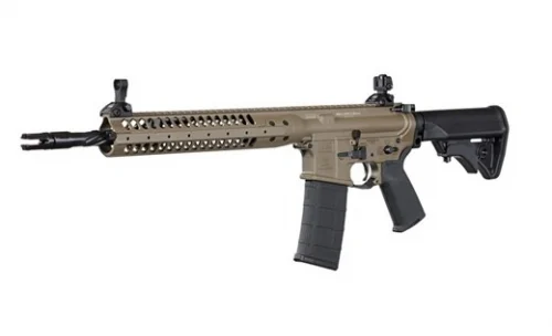LWRC IC-SPR 16.1" Flat Dark Earth 223 Remington/5.56 NATO AR15 Semi Auto Rifle - 30+1 Rounds | 16.1" Barrel