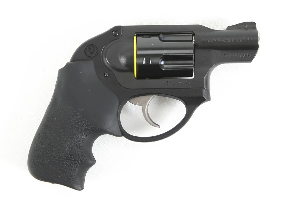 Ruger LCR 9mm Revolver - 5 Rounds | 1.87" Barrel | Polymer Grips | Blue/Black | 3-Dot Sights
