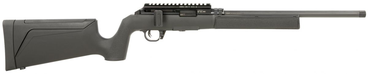 Walther Arms Hammerli Force B1 Straight Pull 22 LR Matte Finish All Weather Black Stock - 10 Rounds | 16.1" Barrel | Black matte Stock | Synthetic | Blue/Black