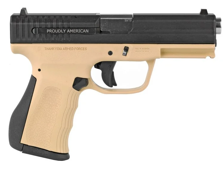 FMK Firearms 9C1 G2 Desert Sand 9mm Pistol - 14+1 Rounds | Polymer Grips