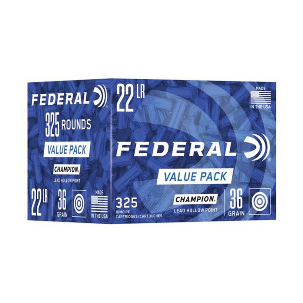 Federal Champion22LR 36GRHollow Point 325rd box