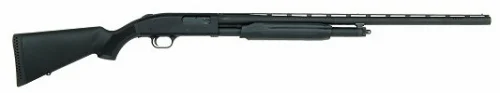 Mossberg & Sons 500 All Purpose Field Black 12 Gauge Shotgun - 5+1 Rounds | 28" Barrel | 3" Chamber | Fixed Stock | Synthetic | Blue/Black