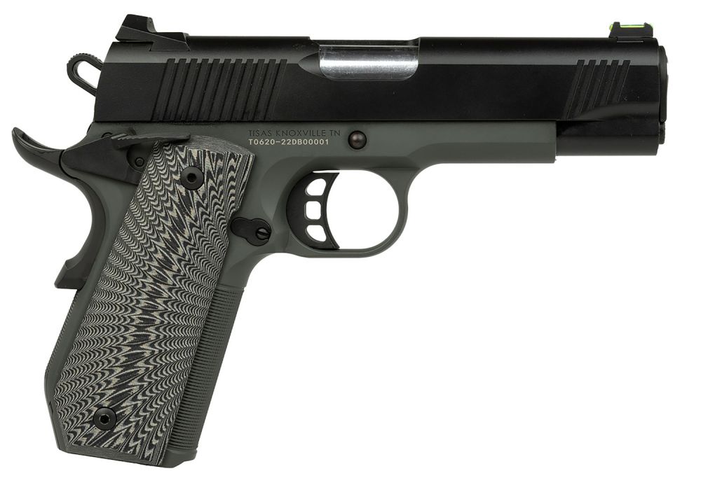 Tisas 1911 Yukon 10mm Semi Auto Pistol - 8+1 Rounds | 4.25" Barrel