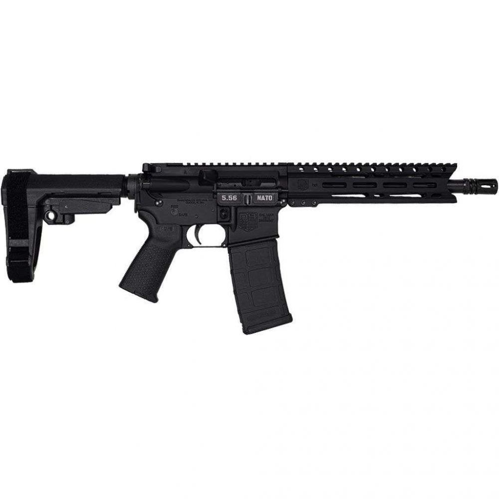 Diamondback DB15 AR Pistol Carbine Length 5.56x45mm NATO 10" 30+1 Black SBA3 Pistol Brace Stock