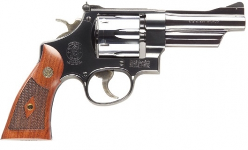 Smith & Wesson Model 27 Classic .357 Magnum 4" Blued, 6 Shot Revolver - 6 Rounds | 4" Barrel | Blue/Black | 3-Dot Sights