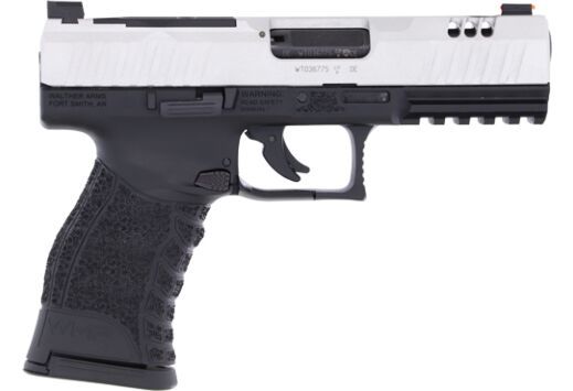 Walther Arms WMP Silver .22 MAG 15+1 - 15 Rounds | 4.5" Barrel | Polymer Grips | Stainless/Silver | Adjustable Sights
