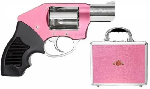 Charter Arms Chic Lady Off Duty 38 Special Revolver - 5 Rounds | 2" Barrel | Polymer Grips | Stainless/Silver | 3-Dot Sights
