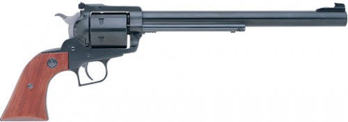 Ruger Super Blackhawk Blued 10.5" 44mag Revolver - 6 Rounds | 10.5" Barrel | Wood Grips | Blue/Black | Adjustable Sights