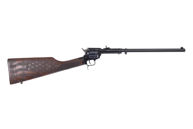 Heritage Manufacturing Rough Rider Rancher Carbine 22LR Revolver Rifle - 6 Rounds | 16.125" Barrel | Wood