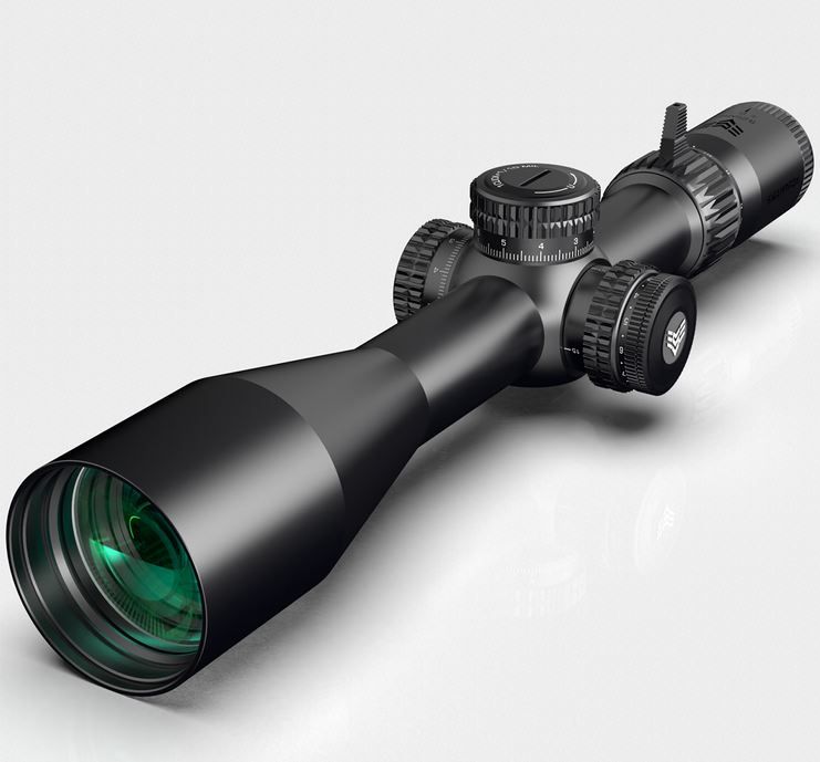 Swampfox Warhawk Precision 5-25X56MM FFP Illuminated Rifle Scope