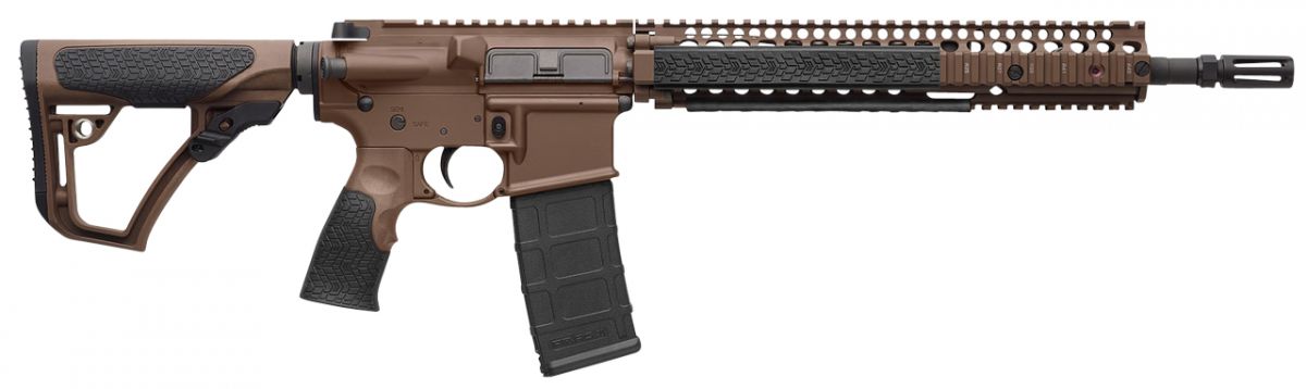 Daniel Defense M4A1 Mil-Spec+ Rifle 5.56mm 32rd Magazine(1) 14.5" Pinned and Welded Barrel - 30+1 Rounds | 14.5" Barrel | 6-Position Stock | Synthetic | Blue/Black