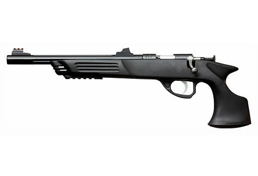 Keystone Crickett Pistol .22 Long Rifle 10.5" Blue Williams Fire Sights - 1 Round | 10.5" Barrel | Polymer Grips | Blue/Black