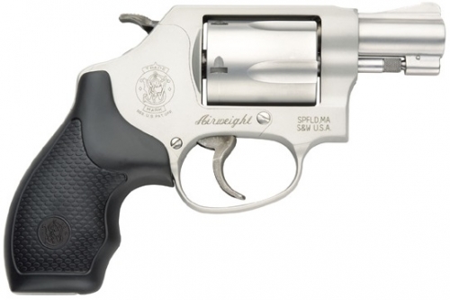 Smith & Wesson Model 637 Airweight 38 Special Revolver - 5 Rounds | 1.87" Barrel | Polymer Grips | Stainless/Silver