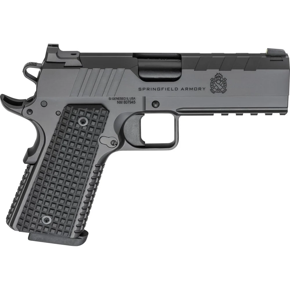 Springfield Armory 1911 Emissary 9mm Semi Auto Pistol - 9+1 Rounds | 4.2" Barrel | Blue/Black