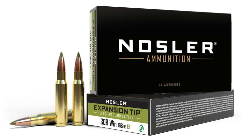 NOS E-TIP .308 Winchester 168 20 - Brass Casing