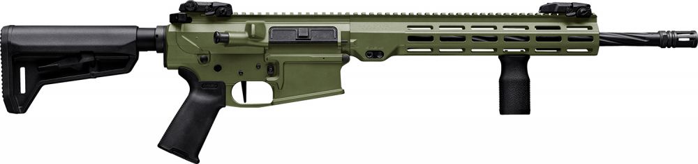 Maxim Defense MD10 L 308 Winchester Semi Auto Rifle - 20+1 Rounds | 16" Barrel | Magpul Stock | Green