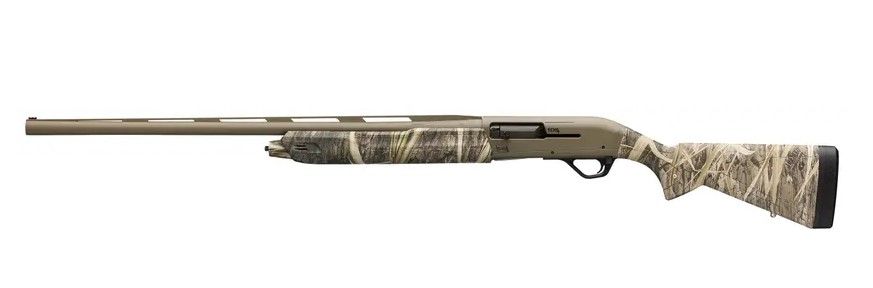 Winchester SX4 Hybrid Left Hand 12GA Mossy Oak Shadow Grass Habitat - 4 Rounds | 26" Barrel | 2.75" Chamber | Mossy Oak Stock | Synthetic | FDE/Tan