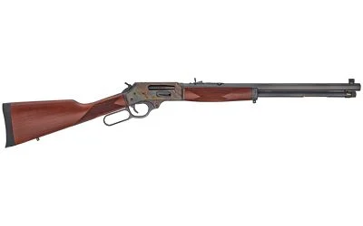Henry Color Case Hardened Lever Side Gate .30-30 Win 20" Octagon 5+1 - 5 Rounds | 20" Barrel | Walnut Stock | Wood | Blue/Black