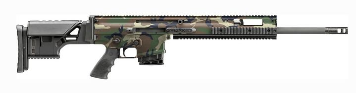 FN America SCAR 20S NRCH 7.62x39 Semi-Automatic Rifle - 10+1 Rounds | 20" Barrel | Camo