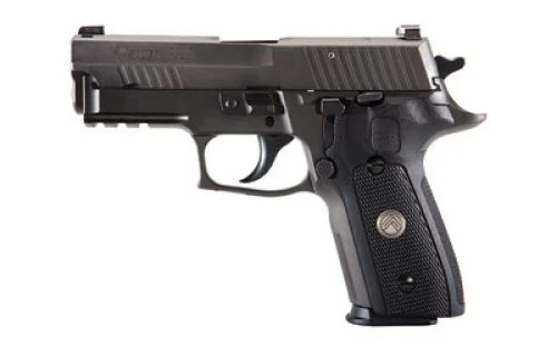 Sig Sauer P229 Compact Legion *MA Compliant* Single/Double Action 9mm 3.9" 10+1 Black G10 Grip Gray P - 10 Rounds | 3.9" Barrel | Composite Grips | Gray | Night Sights