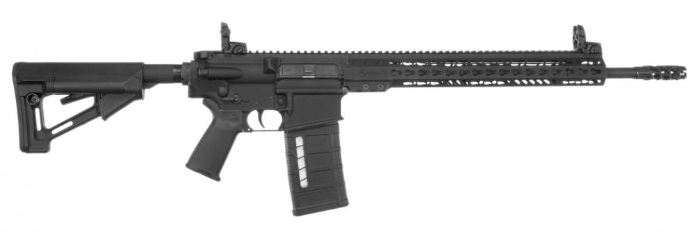 Armalite Tactical 308 Winchester/7.62 NATO AR10 Semi Auto Rifle - 25+1 Rounds | 18" Barrel | Magpul STR Black Stock | Synthetic | Blue/Black