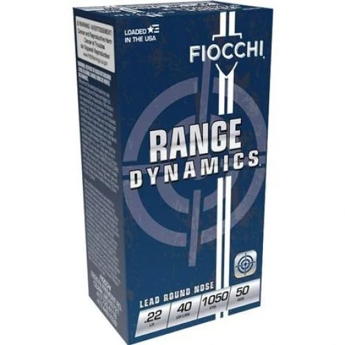 Fiocchi .22 LR40 GR 50 Rd/Bx - Brass Casing
