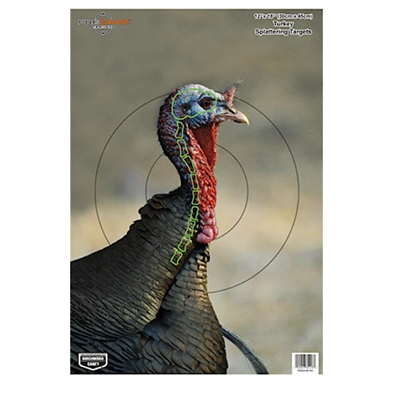 Birchwood Casey Pregame Animal Targets Turkey 12"x18"